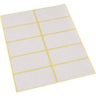 Etikett, 25x50 mm, 60 etikett/csomag