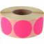 Etikett, 38 mm kör, 1000 etikett/tekercs, rózsaszín