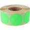 Etikett, 38 mm kör, 1000 etikett/tekercs, zöld