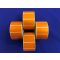 Etikett, thermo, 25x45 mm, 1000 etikett/tekercs, narancs