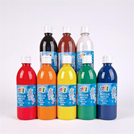 Tempera, COOL BY VICTORIA, 500 ml, sárga