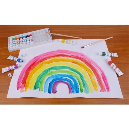 Tempera készlet, 12 darabos, COOL BY VICTORIA