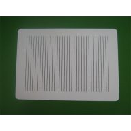 Sorvezető, A4, műanyag