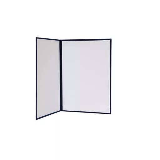 Oklevéltartó, A4, exkluzív, plüss, fekete