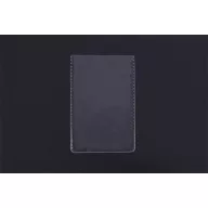 Igazolványtartó, TB tok, PVC, átlátszó