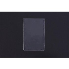 Igazolványtartó, TB tok, PVC, átlátszó