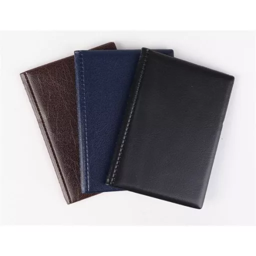 Igazolványtartó, álló, 10 betét lappal, PVC, "Bővített személyi", férfi