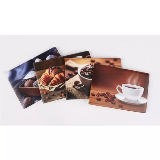 Diák- és igazolványtartó, fekvő, 6 betét lappal, mintás PVC, "Többlapos", általános