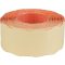 Árazószalag, 25x16 mm, narancs