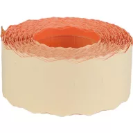   Árazószalag, 25x16 mm, gyengített ragasztóval, pasztell narancssárga