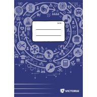   Füzet, tűzött, A5, vonalas, 32 lap, 3. osztály, VICTORIA PAPER Circle "12-32"