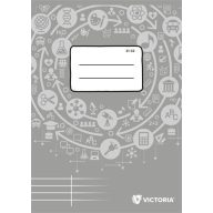   Füzet, tűzött, A5, szótár, 32 lap, VICTORIA PAPER Circle "31-32"