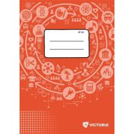   Füzet, tűzött, A4, kockás, 32 lap, VICTORIA PAPER Circle "87-32"
