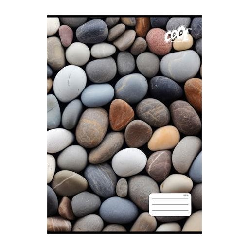 Füzet, tűzött, A4, vonalas, 32 lap, COOL BY VICTORIA "Texture", "81-32"