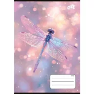  Füzet, tűzött, A5, vonalas, 32 lap, 3. osztály, COOL BY VICTORIA "Magic Sparkle", "12-32"