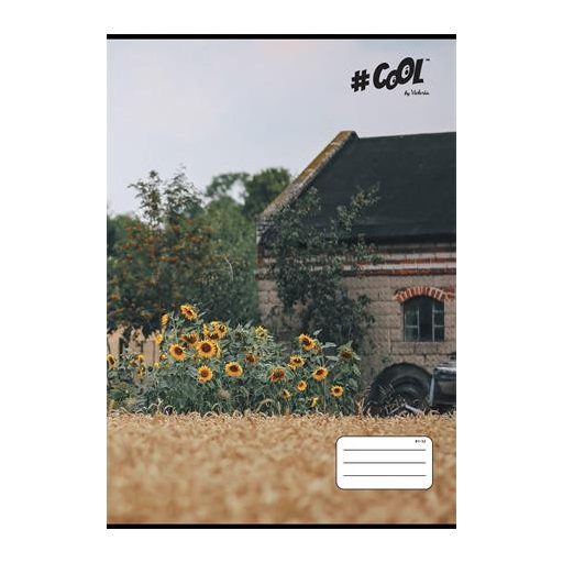 Füzet, tűzött, A4, vonalas, 32 lap, COOL BY VICTORIA, "Country Yard", 81-32