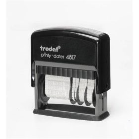   Dátum- és szövegbélyegző, 12 féle szöveggel, TRODAT "4817"