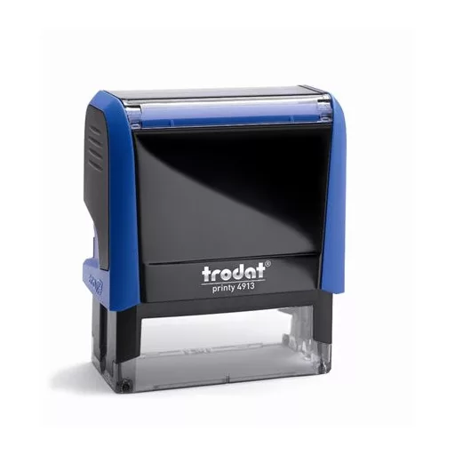 Bélyegző, TRODAT "Printy 4913", kék párnával