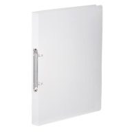   Gyűrűs könyv, 2 gyűrű, 25 mm, A4, PP, VIQUEL "Propyglass", víztiszta