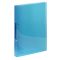 Gyűrűs könyv, 2 gyűrű, 20 mm, A4, PP, VIQUEL "Propyglass", kék