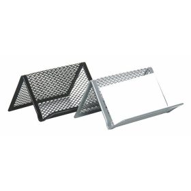 Névjegytartó, fémhálós, VICTORIA OFFICE, fekete