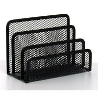 Levéltartó, fémhálós, VICTORIA OFFICE, fekete