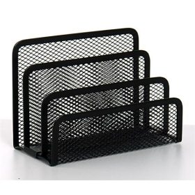 Levéltartó, fémhálós, VICTORIA OFFICE, fekete