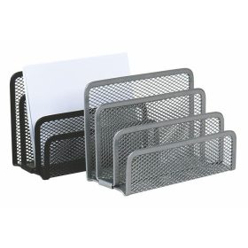 Levéltartó, fémhálós, VICTORIA OFFICE, fekete