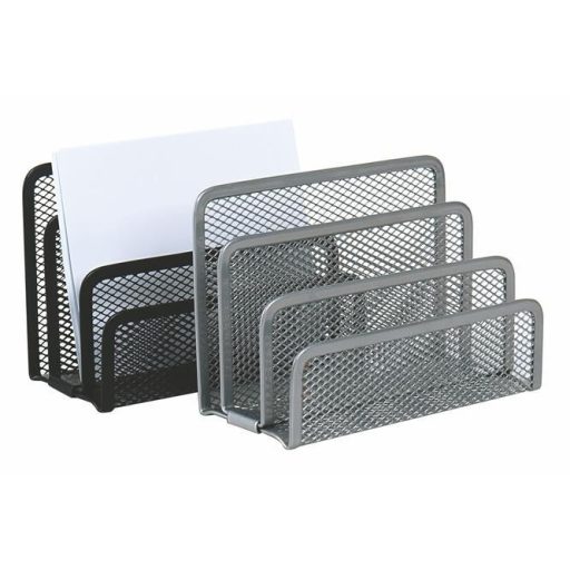 Levéltartó, fémhálós, VICTORIA OFFICE, fekete