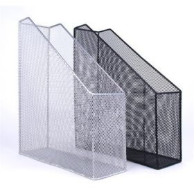 Iratpapucs, fémhálós, VICTORIA OFFICE, fekete