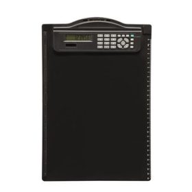 Felírótábla, A4, műanyag, számológéppel, MAUL, fekete