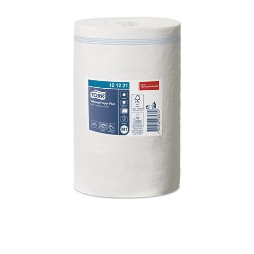 Törlőpapír, belsőmag-adagolás, M1 rendszer, 2 rétegű, Advanced, TORK "Plusz", fehér