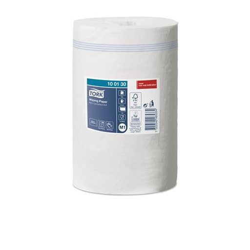 Törlőpapír, belsőmag-adagolás, M1 rendszer, 1 rétegű, Advanced, TORK, fehér