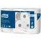 Toalettpapír, T4 rendszer, 3 rétegű, 12 cm átmérő, Premium, TORK "Soft", fehér