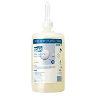   Folyékony szappan, 1 l, S1 rendszer, TORK "Kézmosására", átlátszó