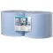 Törlőpapír, tekercses, 26,2 cm átmérő, W2 rendszer, 2 rétegű, TORK "Nagy teljesítményű", kék