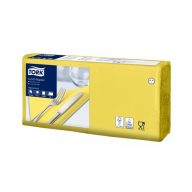   Szalvéta, 1/4 hajtogatott, 2 rétegű, 33x33 cm, Advanced, TORK "Lunch", sárga