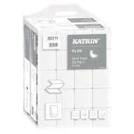   Kéztörlő, Z hajtogatott, 2 rétegű, 200 lap, KATRIN, hófehér