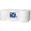 Toalettpapír, T2 rendszer, 2 rétegű, 19, 5 cm átmérő, Advanced, TORK "Mini Jumbo", fehér