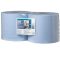 Törlőpapír, tekercses, 26 cm átmérő, W1/W2 rendszer, 2 rétegű, TORK "Plusz", kék
