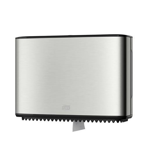 Toalettpapír adagoló, T2 rendszer, Image Line, TORK "Mini Jumbo", rozsdamentes