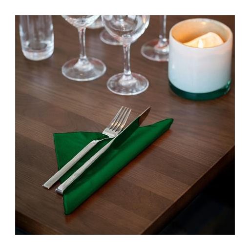 Szalvéta, 1/4 hajtogatott, 3 rétegű, 32,5x32,8 cm, Advanced, TORK "Soft Lunch", sötétzöld