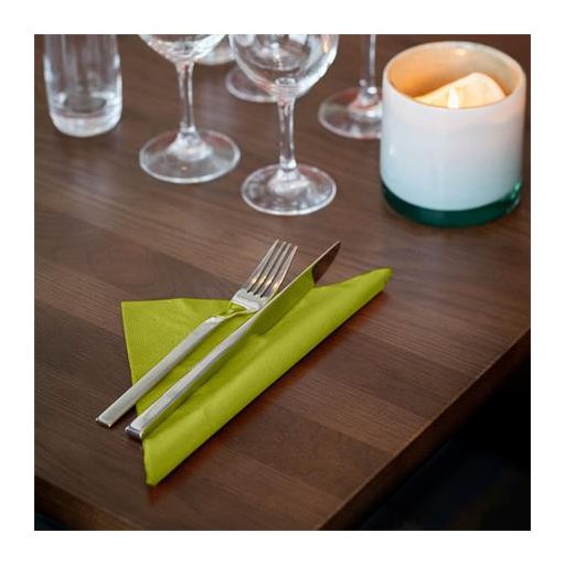 Szalvéta, 1/4 hajtogatott, 2 rétegű, 33x33 cm, Advanced, TORK "Lunch", lime
