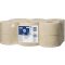 Toalettpapír, T2 rendszer, 2 rétegű, 19 cm átmérő, Advanced, TORK "Mini Jumbo", natúr