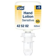   Hidratáló krém, 0,525 l, S5 rendszer, Premium, TORK "Mini", érzékeny bőrre, fehér