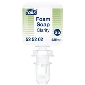   Habszappan, 0,525 l, S5 rendszer, TORK "Mini Clarity", átlátszó