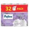 Toalettpapír, 3 rétegű, kistekercses, 32 tekercs, PUFINA "Lavender Fields", levendula illattal