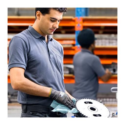 Tisztítókendő, szöszszegény, tekercses, 1 rétegű, 200 db, utántöltő hordozható vödörhöz, W10 rendszer, TORK, türkiz