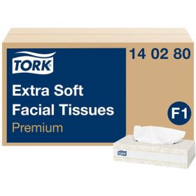   Kozmetikai kendő, 2 rétegű, F1 rendszer, TORK "Extra Soft", fehér