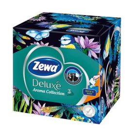   Papír zsebkendő, 3 rétegű, 60 db, ZEWA "Aroma Collection"